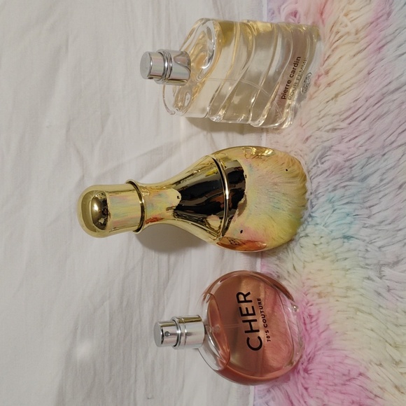 Halston Woman Amber 1.7 Pierre Cardin 1.7 Cher 1.0 Bundle No Lids On 2